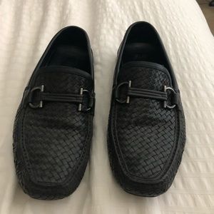 Salvatore ferragamo shoes black size 8 1/2 EE